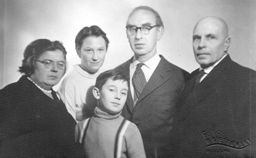 Maria Wiejak, Erna Rosenstein, Adam i Artur Sandauer i Iwan Małankiewicz