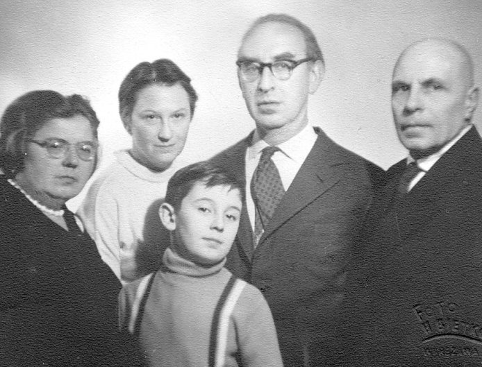Maria Wiejak, Erna Rosenstein, Adam i Artur Sandauer i Iwan Małankiewicz
