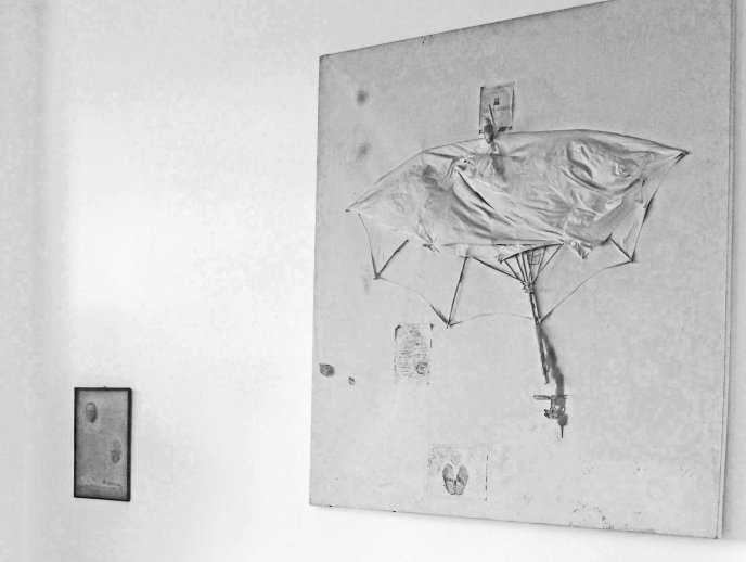 Obraz Tadeusza Kantora z cyklu Parasol